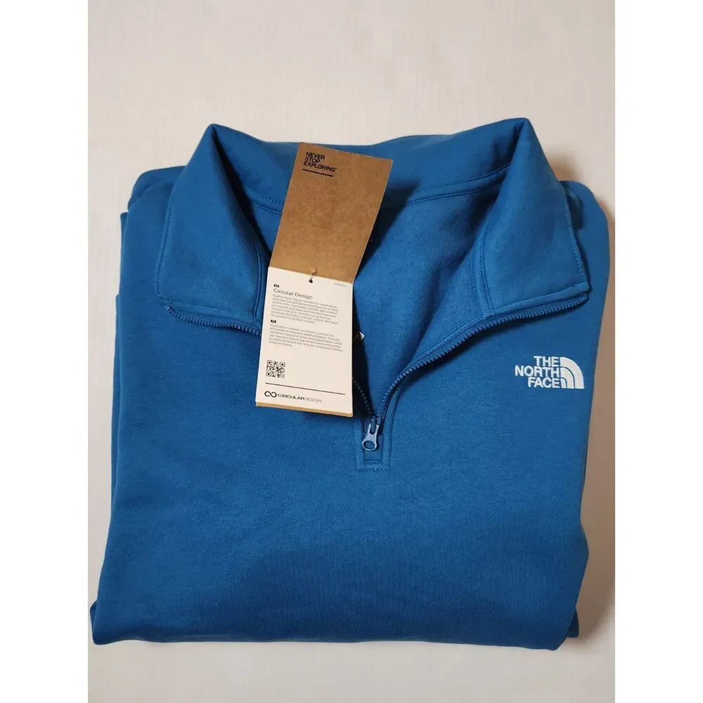 The North Face Men’s Evolution SD ¼ Zip Pullover Dusk Blue XL